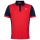 Head Tennis-Polo Davies rot/dunkelblau Herren